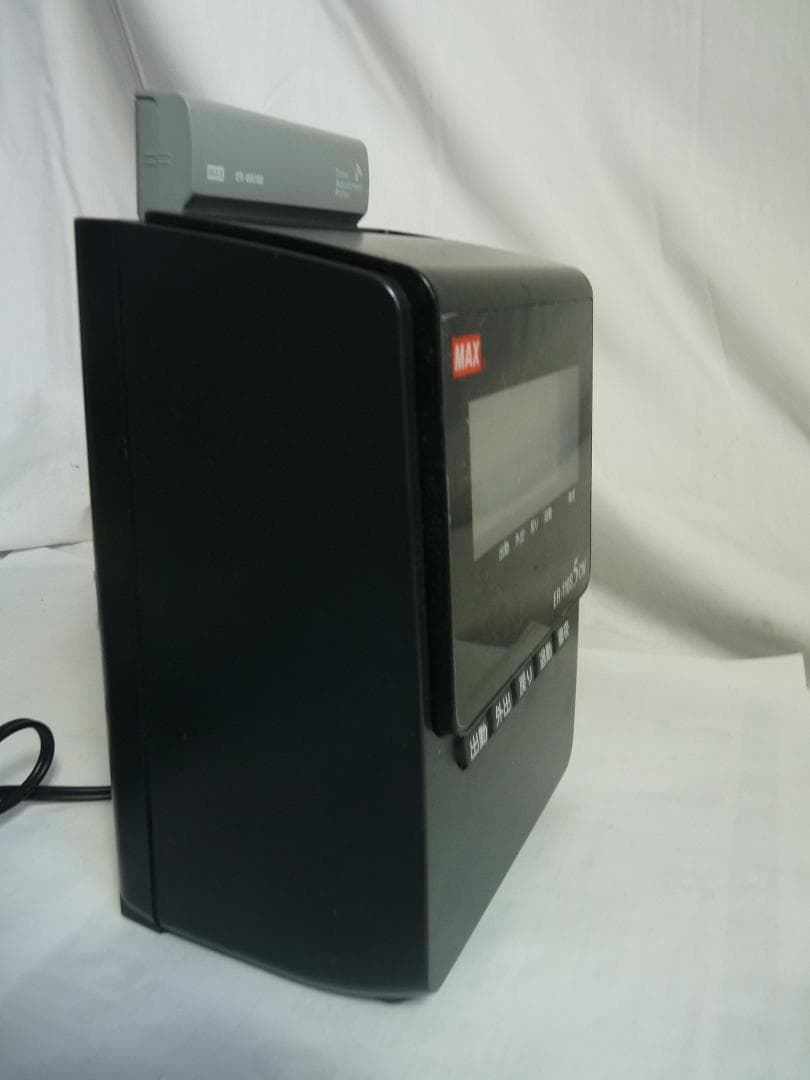 マックス タイムレコーダー ER-110S5CW　現状品